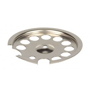 P122 centreerbodem chroom 350/500 CP
