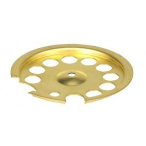 P122 centreerbodem messing 350/500 CP